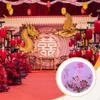 Chinese Oiled Paper Umbrella Classical Dance Silk Antique Oriental Parasol Decorative for