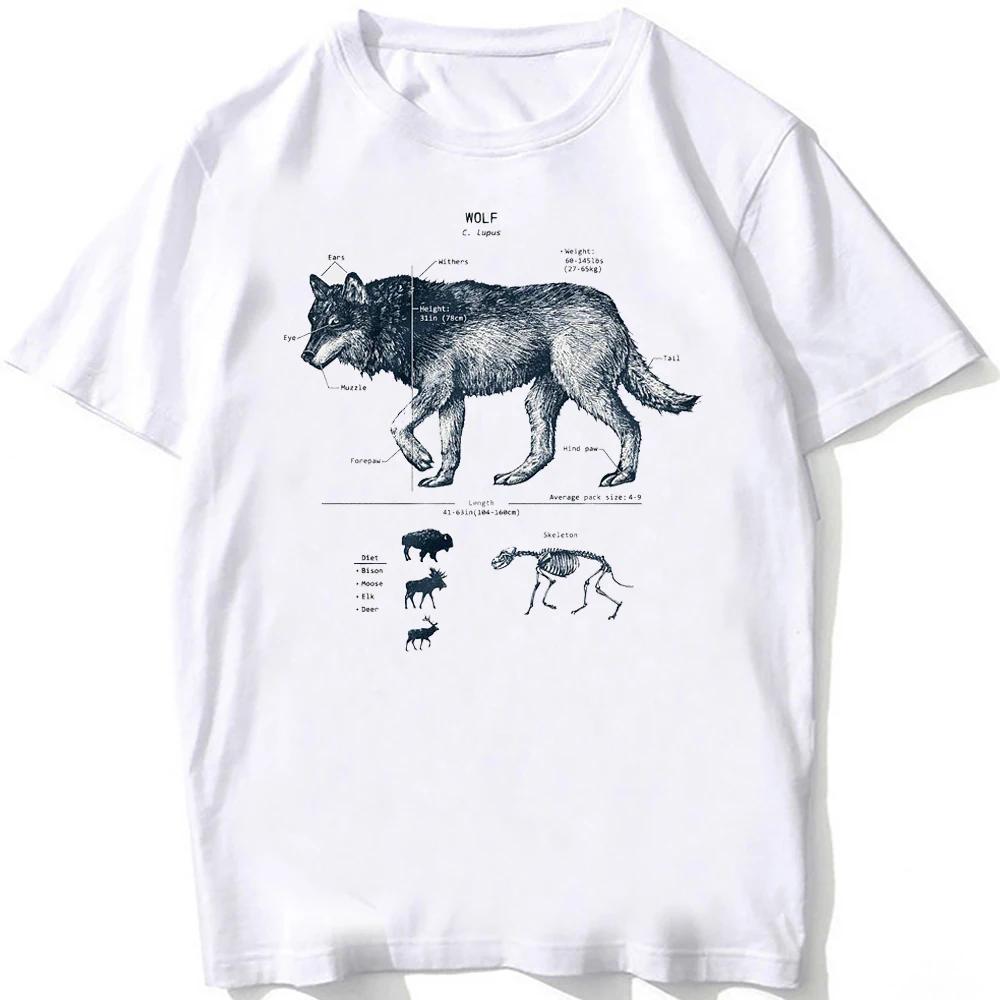 

Футболка с анатомией большой белой акулы Новая летняя мужская с коротким рукавом в стиле хип-хоп панк для мальчика повседневные топы модные белые футболки 4XL