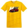 Camiseta Gráfica de Coche Rojo Modificado Camiseta Genial con Diseño de Coche de Carreras Ropa Regalo