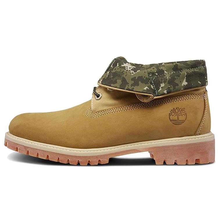 

Timberland Удобные прочные рабочие ботинки с роликовым верхом, мужские ботинки пшеничного цвета A21B1W 42