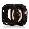 Etui Na Apple Watch Series 4/5/6/SE 44 Mm Silicone Watch Case - Czarne