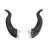 1 Pair Motorcycle Helmet Devil Horn Decoration Suction Cup Scooter Bicycle Motorbike Skateboarding Helmet Decorative Cow Horn Helmet Accessories