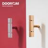 Dooroom Латунні Меблеві Ручки Блискучі Рожеве Золото Чорний Титан Яскравий Хром Ручки для Шафи Гардеробу Комода Шухляди Шафи