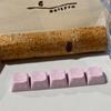 5 Pcs Novelty Design Polka Dot Keycaps Handmade Craft Switch Tester Keychain  Keyboard DIY