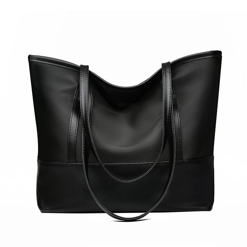 Women's Bag New Shoulder Bag Fashionable and Simple Oxford Buttot Bag Large Capacity Mother Shopping Bag Bag Women