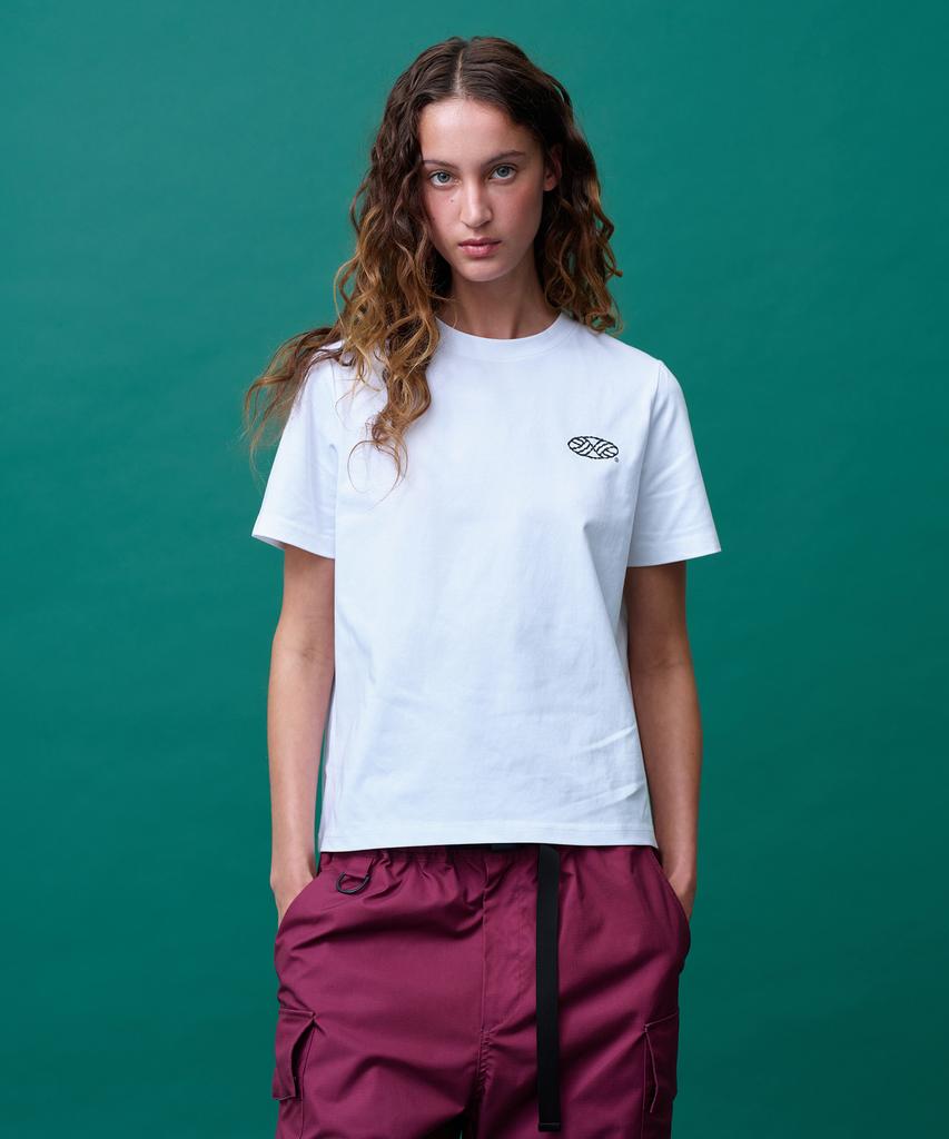 Minasu Run Symbol Sorona T Shirt (Basic Fit)_White
