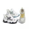 Breathable new muffin sports and leisure shoes, soft soles are not tired, thick soles increase height, dad shoes