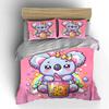 Koala Unicorn Pink Bedding Set Bedding Duvet Cover Set Duvet Cover Pillowcases (1 * Duvet Cover 2 * Pillowcases, Without Duvet Insert)
