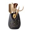High-end Creative Tea Set Accessories Six Gentlemen Set Household Kung Fu Tea Ceremony Supplies Tea Clip Teaspoon Cup Fork Pot Pen