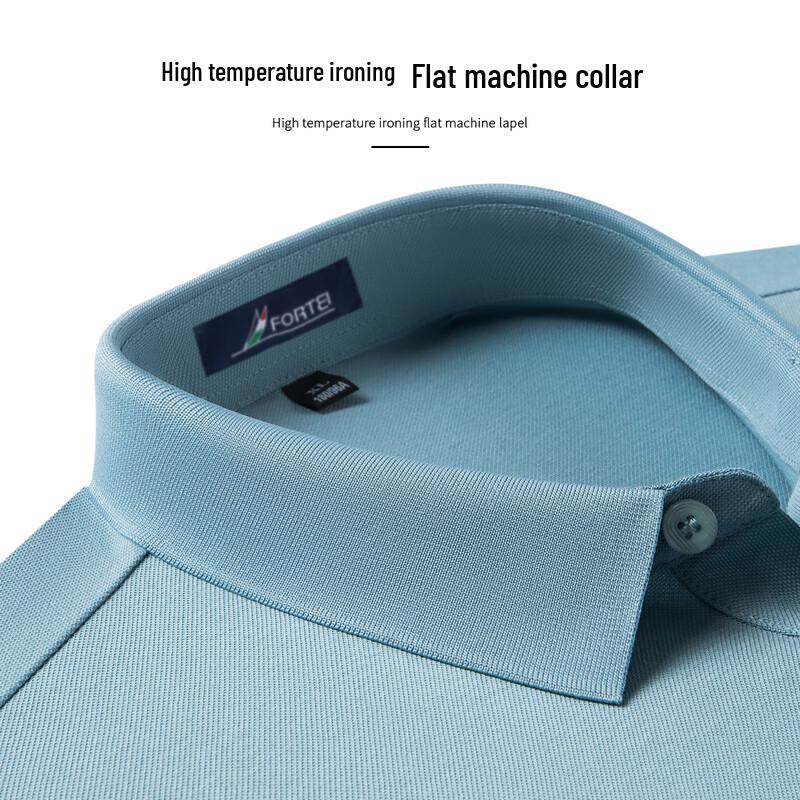 FORTEI Men's Silk-Blend Pique Polo Shirt