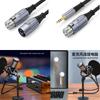 Microphone XLRCable for Speaker 6mm PVC Jackets Reliable Stage and Conference XLRMale To Female/XLRto 3.5mm Cable