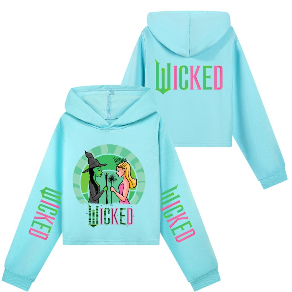 Children's Long-sleeved Loose Pullover Letter-printed Hooded Sweatshirt