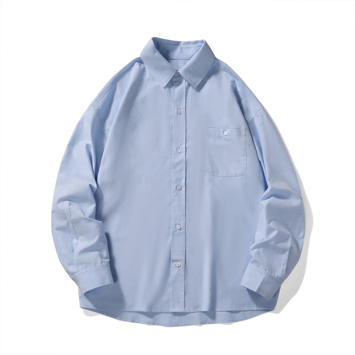 

2025 Весна Чоловіча Соціальна Сорочка Чоловіча Приталена Ділова Сукня Сорочки Чоловіча Повсякденна Формальна Сорочка Блузи Топи Чоловічий Бренд Одяг 3XL синій