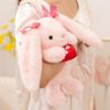 Love Rabbit Soft Throw Pillow Valentine's Day Cute Bunny Love Dolls Plush Cushion Wedding Stuffed Plushies Easter Day Girl Gift
