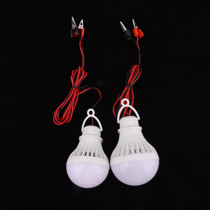 1 Piece Diy Accessories Led Light Bulb Dc 12V 3W 5W 7W With 1.2M Wire Led Lamp For Home Decoration