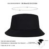 Sombreros de Cubo de Color Sólido Ligero con Placa de Personalidad para Unisex, Gorras de Pescador, Gorra Casual para Exteriores, Sombrero Protector Solar