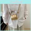 Chic Retro Shoulder Bag French Niche Mini Bag 2024 New Single Shoulder Diagonal Small Square Bag