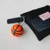 Sports Ball Keychains: Baseball, Soccer, Basketball, 3 Types
