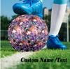 Custom Text Size 5 Soccer Ball, Standard Match Football For OutdoorLeague of Legends