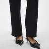 Pantalon large taille haute noir Femme VERO MODA