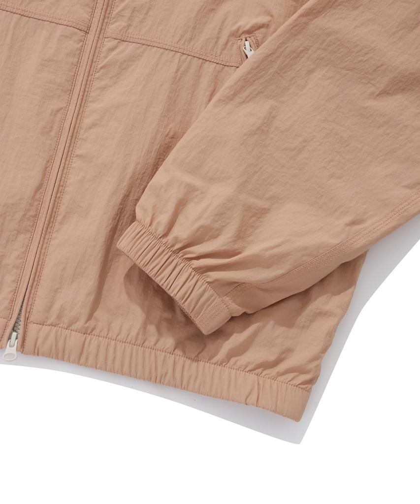 COVERNAT Comfy Nylon Windbreaker Jumper Salmon
