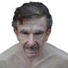 Gammal Mans Mask för Vuxna Realistisk Latex Äldre Människa Huvudtäckning med Livslika Rynkor för Halloween Maskerad Cosplay Kostymrekvisita