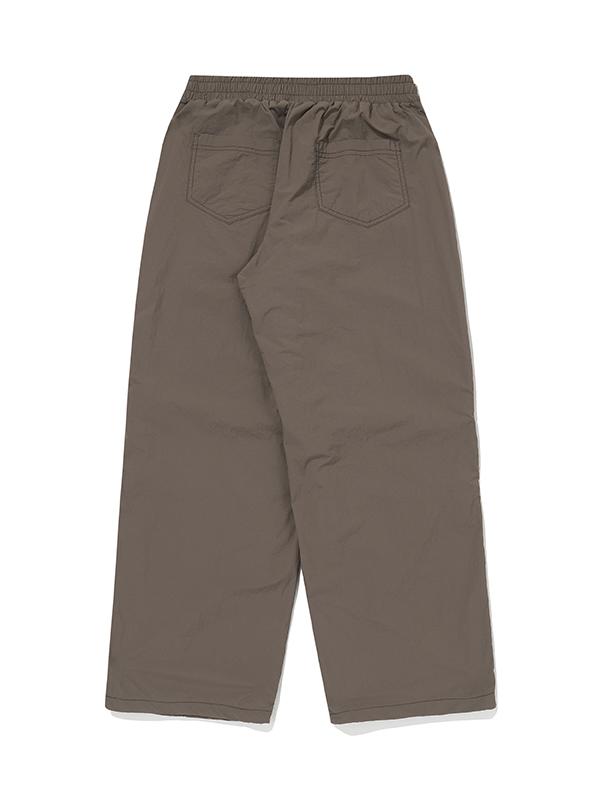 BBC EARTH Warm Fit Parachute Pants_Dark Ash Grey