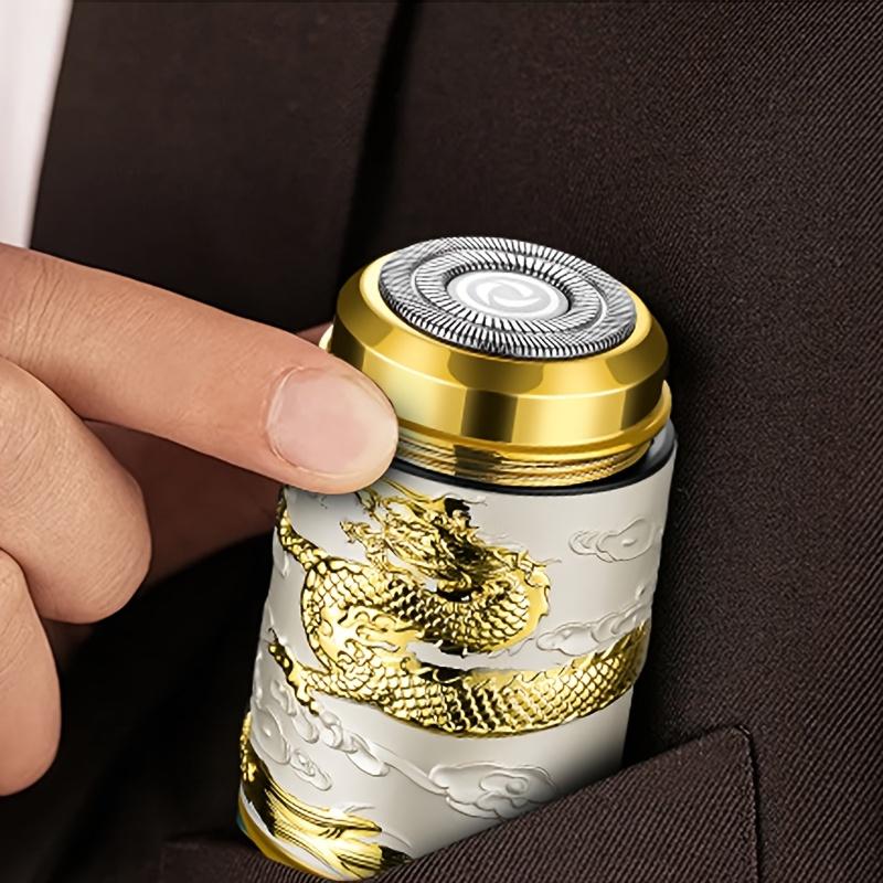 Mini electric shaver with a metal body. A portable and powerful shaver suitable for both men and women. It is TYPE-C rechargeable