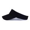 Outdoor-Sporthut, Sommer-Sonnenhut für Herren und Damen, Baumwolle, verstellbares Visier, UV-Schutz, Oberteil leer, solide Sportmütze, Tennis, Golf, Laufen