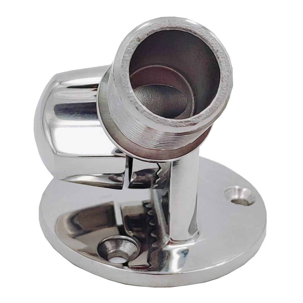 Stainless Boat. Rotating Round Base. Mount. Swiveling Base
