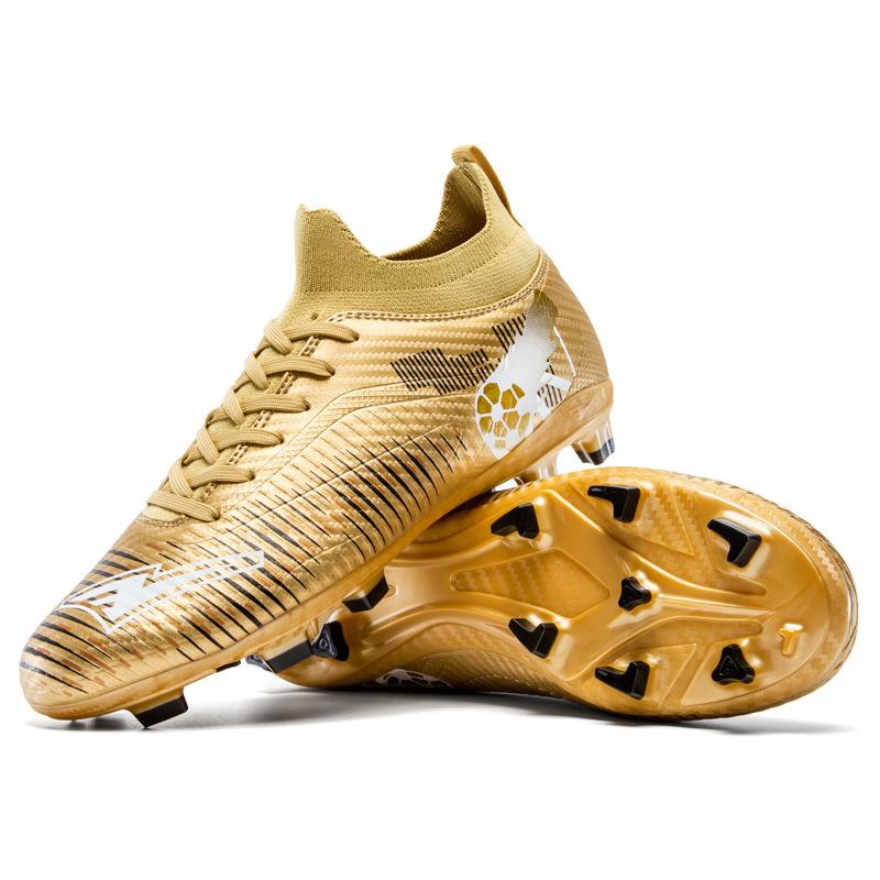 New Low Top Student Football Shoes with Long And Broken Pins for Training And Matches Professional CR7 Youth Sports Shoes