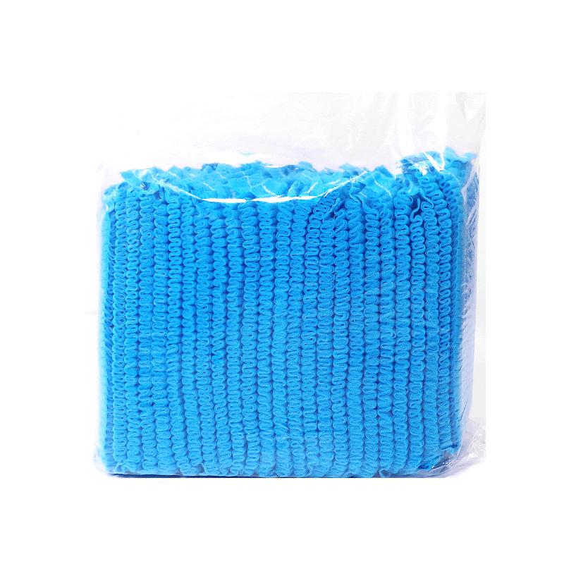 Disposable Breathable Non-Woven Hair Cap - Dustproof & Oil-Proof for Beauty Salons & Hotels