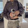 Retro Rivet Embossed Leather Belt - Versatile Pin Buckle for Men & Women, Perfect for Jeans & Decorative Wear