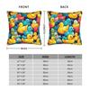 Pillow Case Yellow Rubber Duck Design Pillow Cover For Living Room Bed Chair Novelty Pillowcases