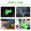 1/2Pcs Double-Sided Microfiber Car Cleaning Gloves 5-Finger Thick Brush Soft Detailing Towel Household Mesh Cleaning Cloth