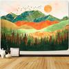Tapestry of the Krelymics Mountain Forest Nature
