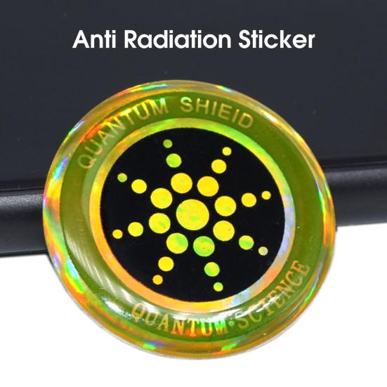 Adesivo Anti Radiazioni Mini Assorbimento Radiazioni Resina Epossidica Rotondo Protezione EMF per Cellulare