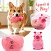 Realistisches Quietschie-Hundespielzeug mit Material - Interaktives Welpenspielzeug gegen Langeweile und zum Spielen