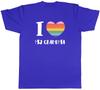I Love my Grandma Rainbow Heart Unisexs TShirt Tee Gift Top