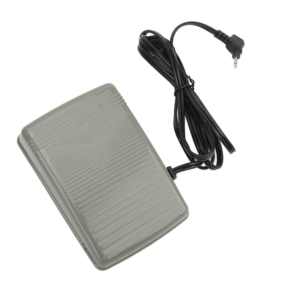 Sewing Machine Foot Switch Anti Slip Design Foot Speed Control Pedal with 153cm Cable for Household