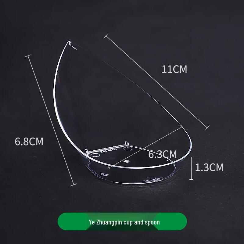 Disposable Plastic Dessert Cups & Dishes