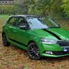 HQKI8 Car Hood Engine Cover Decora Sticker For Skoda Fabia MK1 2 3 Auto Body Door Side Skirt Decals Sports Stripes Tuning Accessories