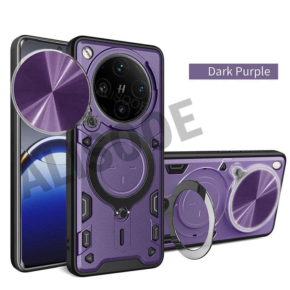 Funda for OPPO Find X8 Pro / X8 5G Case Armor Slide Camera Magnetic Ring Stand Phone Cover for OPPO Find X8 Pro 5G Capa