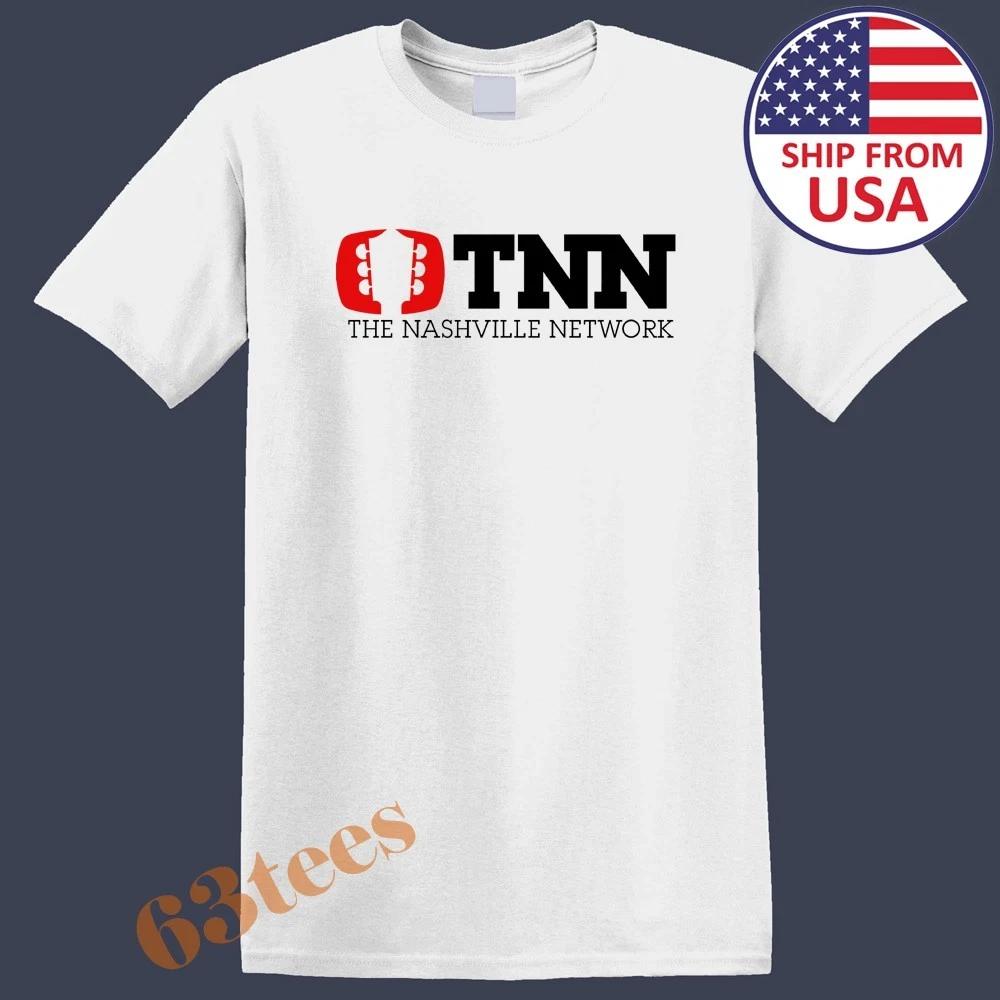 The Nashville Network TNN American Men s White Size S to 5XL L