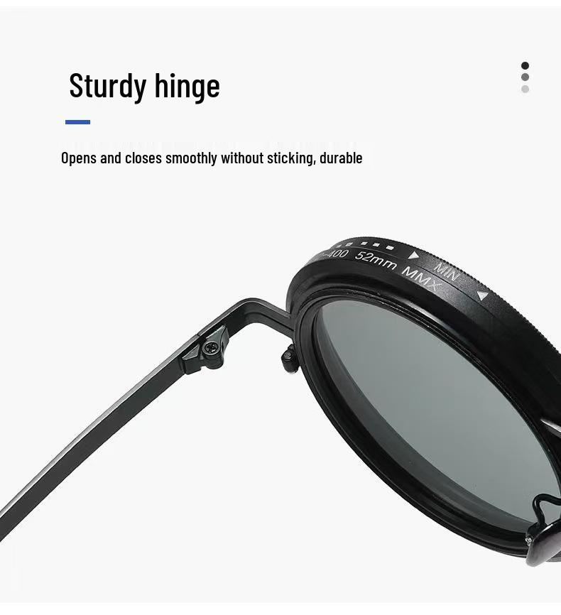 Adjustable ND2-400 9-Stop Neutral Density Polarized Sunglasses