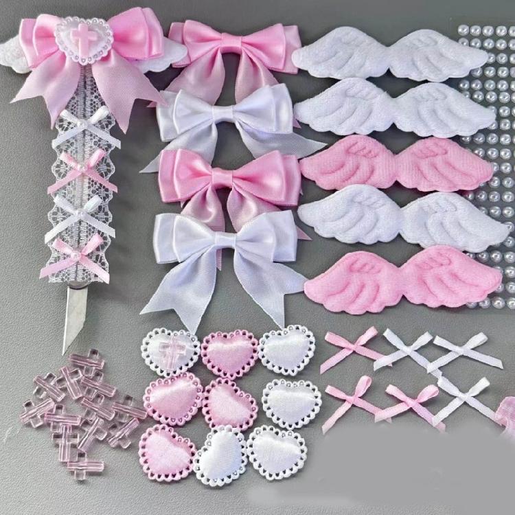 Angel Wing Material Photocard Holder Material Perfect for DIY Gift Decoration