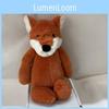 Peluche de Zorro Jellycat con Tejido de Pelo Corto para Regalo Infantil y Coleccionistas