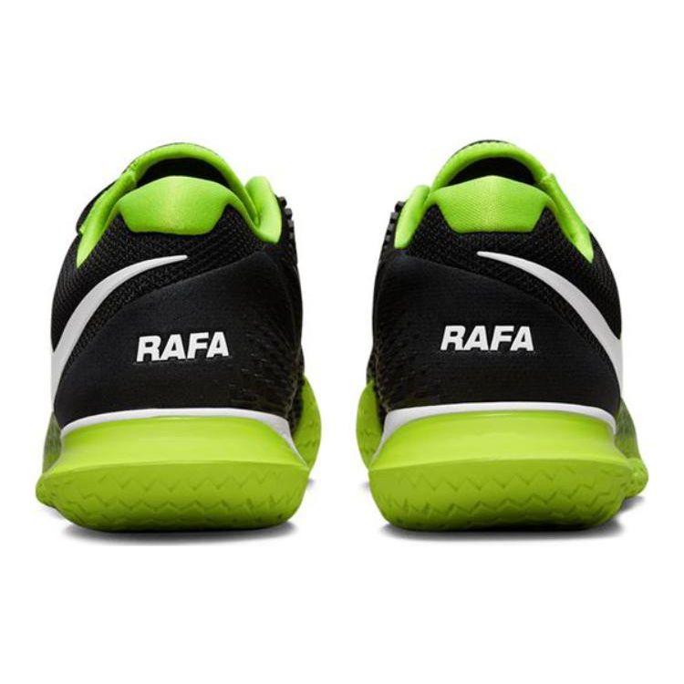 Nike Court Zoom Vapor Cage 4 Rafa Off Noir Volt Men Sneakers Black White DD1579-002