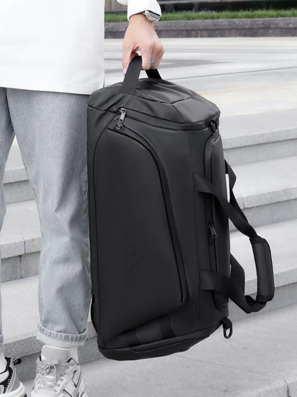 Unisex Travel and Gym Bag with Shoe Compartment, Wet/Dry Separation, Large Capacity for Short Trips and Sports.