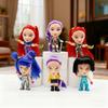 The 6pcs Demons Hunters FigureAnime  Rumis Miras Zoeys Tiger Figurine Toy Desk Decoration Statues Ornament Birthday Gift For Kid